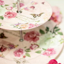 Load image into Gallery viewer, Flora 2 Tier Dessert Platter
