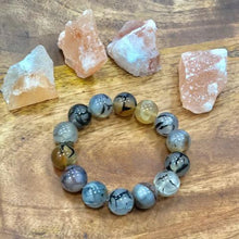 Load image into Gallery viewer, Agate Gemstone Spiritual Protection Band/Bracelet
