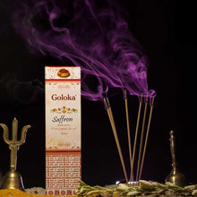 Load image into Gallery viewer, Goloka Premium Saffron Agarbatti
