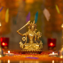 Load image into Gallery viewer, Brass Goddess Tara Idol
