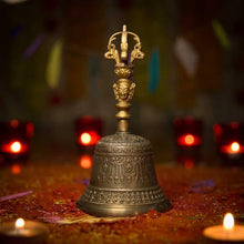 Load image into Gallery viewer, Antique Brass Bell Large
