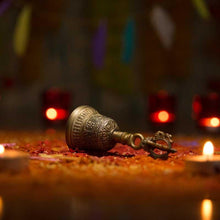 Load image into Gallery viewer, Antique Brass Bell Small
