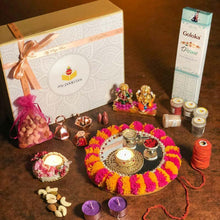 Load image into Gallery viewer, Vivid Colorful Diwali Pooja Box
