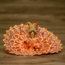 Load image into Gallery viewer, Laddu Gopal Net Dress With Floral Work
