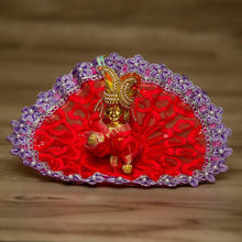 Load image into Gallery viewer, Laddu Gopal Net Dress With Floral Work
