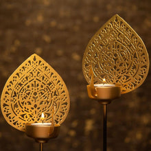 Load image into Gallery viewer, Aamrapali Peacock T-light Stand (Set of 2)

