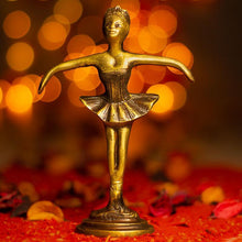 Load image into Gallery viewer, Antique Brass Dancing Girls (Set of 4)
