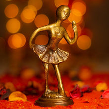 Load image into Gallery viewer, Antique Brass Dancing Girls (Set of 4)

