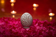 Load image into Gallery viewer, Egg Shaped Candle Holder
