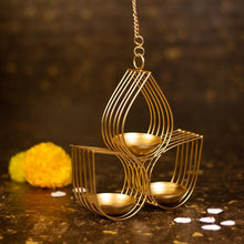 Load image into Gallery viewer, Exquisite Akriti Hanging Tlight Holder
