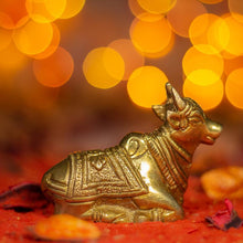 Load image into Gallery viewer, Antique Brass Nandi - Large
