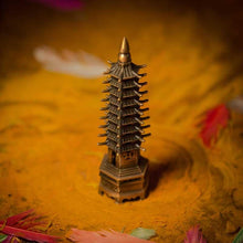 Load image into Gallery viewer, Feng Shui Metal Pagoda Tower for Success
