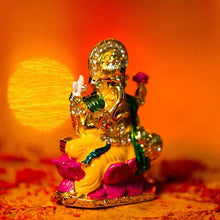 Load image into Gallery viewer, Attractive Lord Ganesha Idol in Sitting Position

