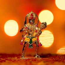 Load image into Gallery viewer, Golden Metal Lord Hanuman Idol
