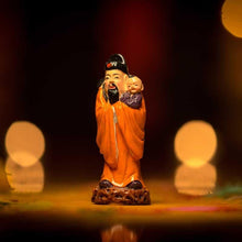 Load image into Gallery viewer, Colourful Feng Shui Fuk Luk Sau Clay Statue
