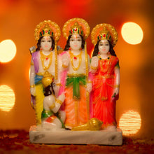 Load image into Gallery viewer, Majestic Ram Sita Laxman with Hanuman (Ram Darbar) Statue
