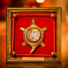 Load image into Gallery viewer, Framed Tortoise Shri Manokamana Siddhi Yantra
