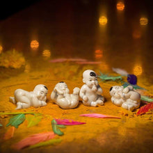Load image into Gallery viewer, Piano Baby Figurines Set of 4 for Home Decor
