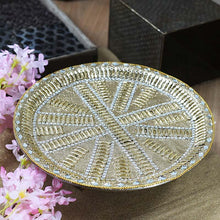 Load image into Gallery viewer, Embellished Thali - Faded Gold
