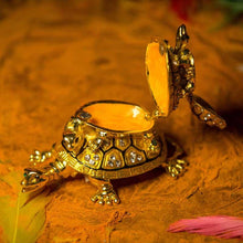 Load image into Gallery viewer, Feng Shui Three-tiered Tortoise Statue for Good Luck
