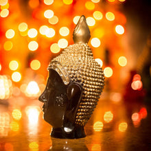 Load image into Gallery viewer, Black Buddha Head Showpiece
