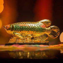 Load image into Gallery viewer, Feng Shui Golden Arowana Fish
