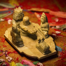 Load image into Gallery viewer, Handcrafted Marble Shiv Family Figurine
