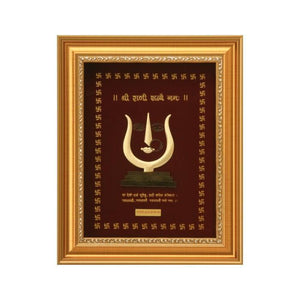 24K Gold Foil Rani Sati dadi Frame