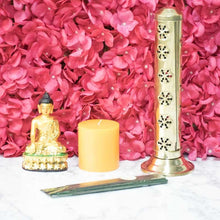 Load image into Gallery viewer, Exclusive Buddha Statue Candle Combo with Incense Sticks &amp; Holder
