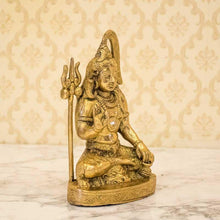 Load image into Gallery viewer, Stunning Lord Shiva Brass Idol
