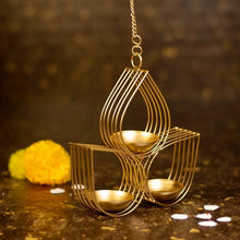 Load image into Gallery viewer, Exquisite Akriti Hanging Tlight Holder
