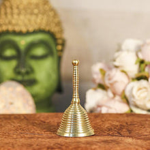 Load image into Gallery viewer, Traditional Brass Pooja Bell
