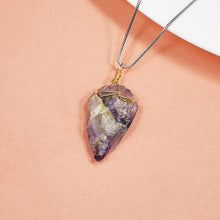Load image into Gallery viewer, Natural Amethyst Crystal Pendant
