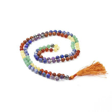 Load image into Gallery viewer, 7 Chakra Crystal Healing Mala
