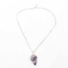 Load image into Gallery viewer, Natural Amethyst Crystal Pendant
