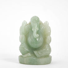 Load image into Gallery viewer, Elegant Green Aventurine Ganesha Showpiece
