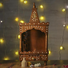 Load image into Gallery viewer, Authentic Wooden Pooja Mandir
