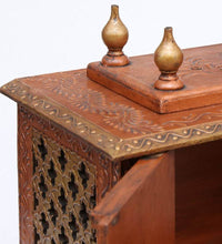 Load image into Gallery viewer, Elegant Sheesham Wood Pooja Mandir
