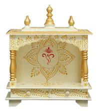 Load image into Gallery viewer, White &amp; Gold Rajasthani Pooja Mandir
