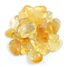 Load image into Gallery viewer, Citrine Crystal Healing Tumble Stone Set
