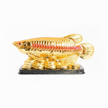 Load image into Gallery viewer, Feng Shui Golden Arowana Fish
