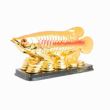 Load image into Gallery viewer, Feng Shui Golden Arowana Fish
