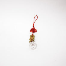 Load image into Gallery viewer, Feng Shui Hanging with Crystal Ball and Coins

